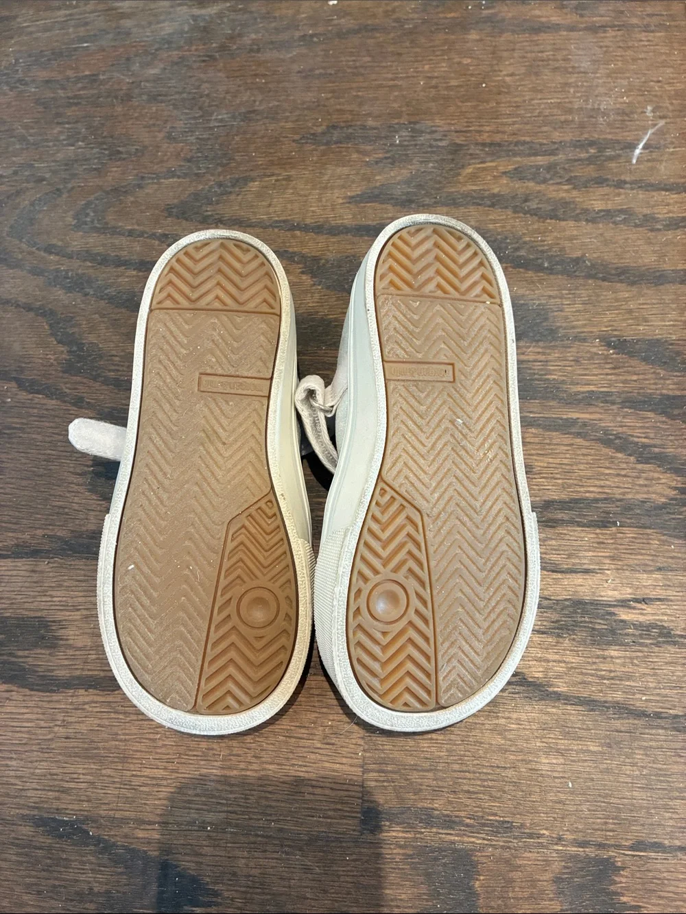 Morgan & Milo Iridescent White Girls' Mary Jane Shoes with Flower Accent